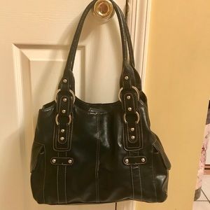 Black handbag